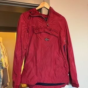 Napapijri women’s red anorak